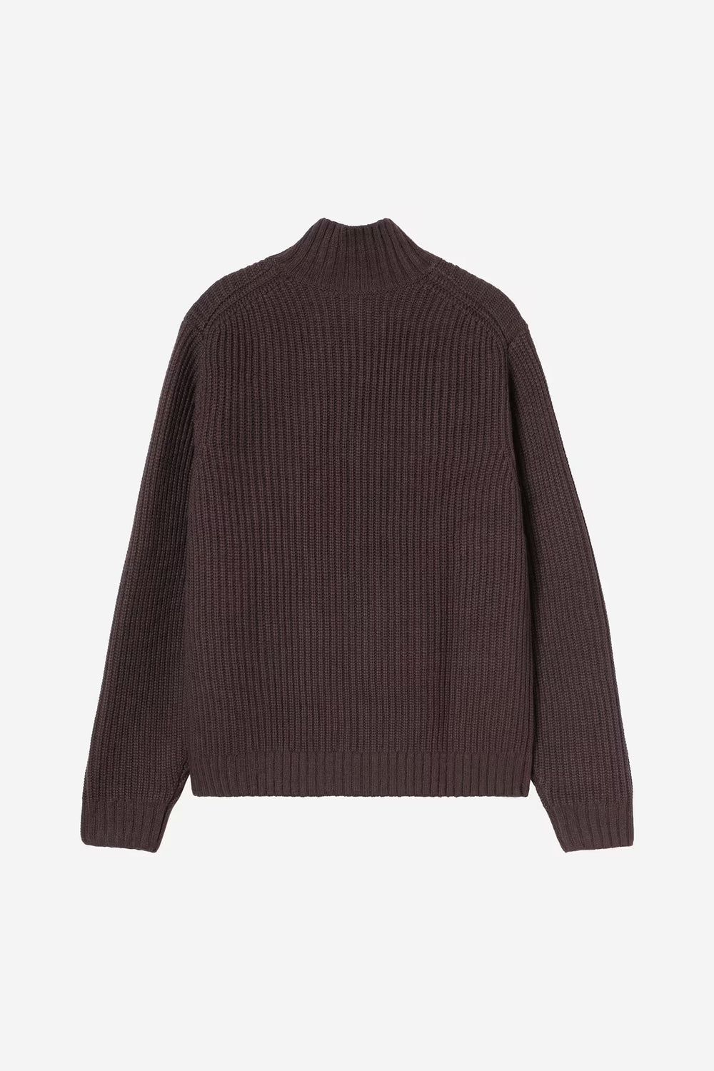 Carhartt WIP - Detroit Half Zip Knitted Sweater - Palisander