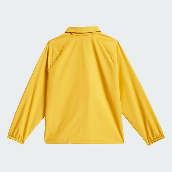 Adidas Skateboarding - Skateboarding Coach Jacket - Preloved Yellow / Cloud White