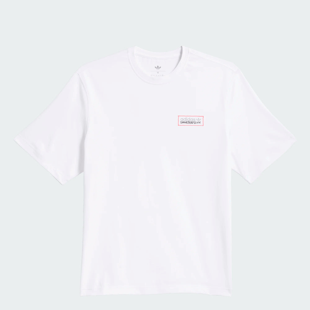Adidas Skateboarding - Mark Gonzales Mod T-Shirt - White
