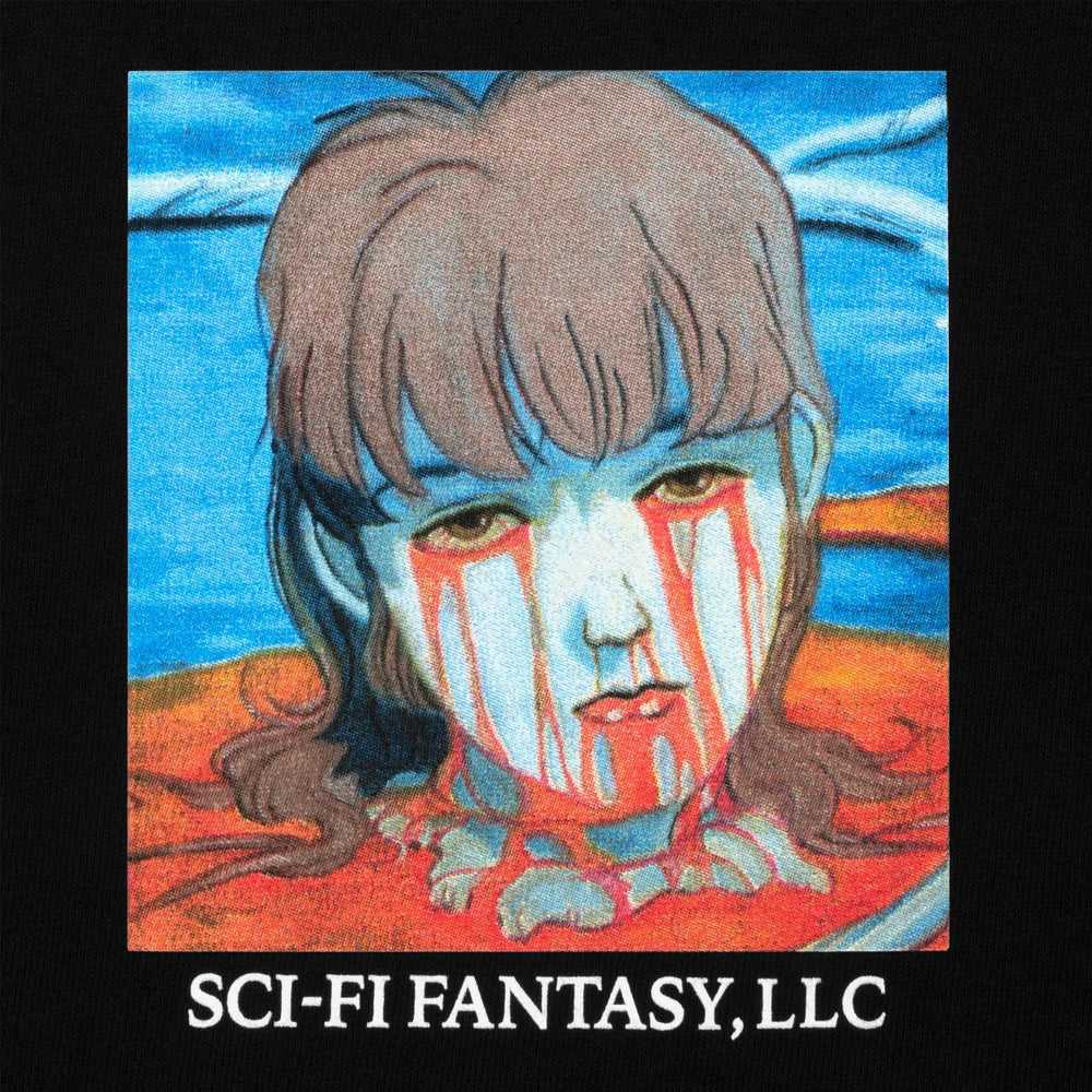Sci-Fi Fantasy - Leaking Eyes T-Shirt - Black