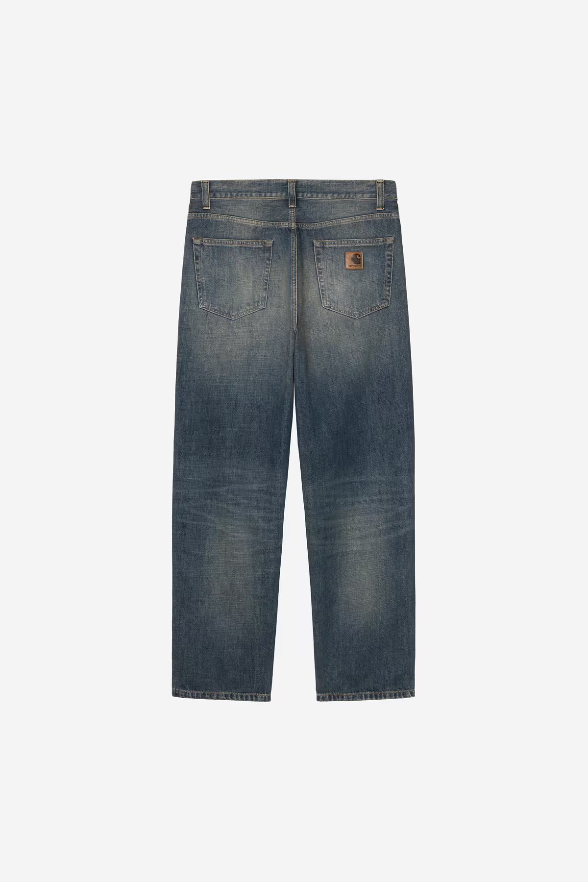 Carhartt WIP - Aaron Denim Pant - Blue (Mid Worn Used)