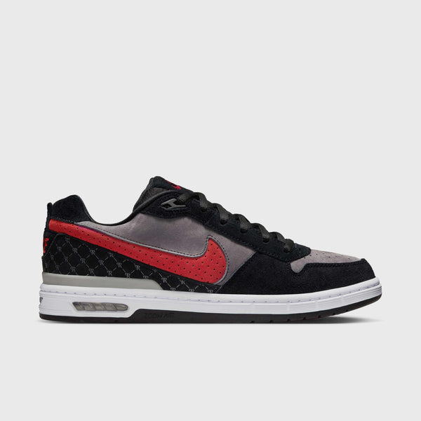 Nike SB - Paul Rodriguez Zoom Air Low Shoes - Black / Varsity Red - Flint Grey