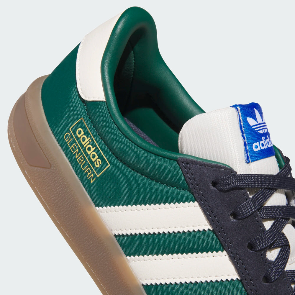 Adidas Skateboarding - Glenburn Shoes - Collegiate Green / Chalk White / Legend Ink