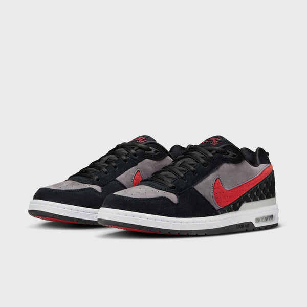 Nike SB - Paul Rodriguez Zoom Air Low Shoes - Black / Varsity Red - Flint Grey