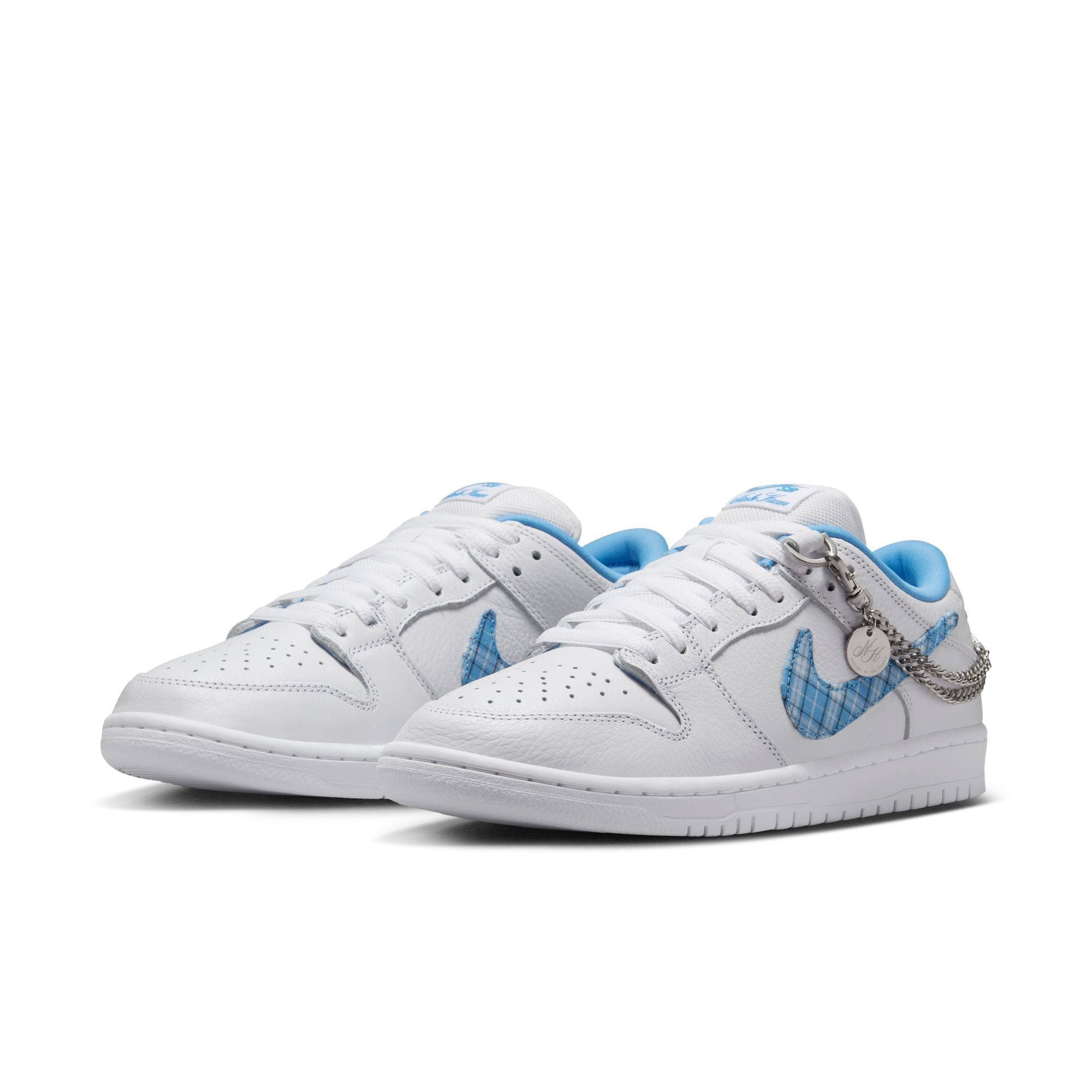 Nike SB - Dunk Low Pro Shoes - White / University Blue / Midnight Navy