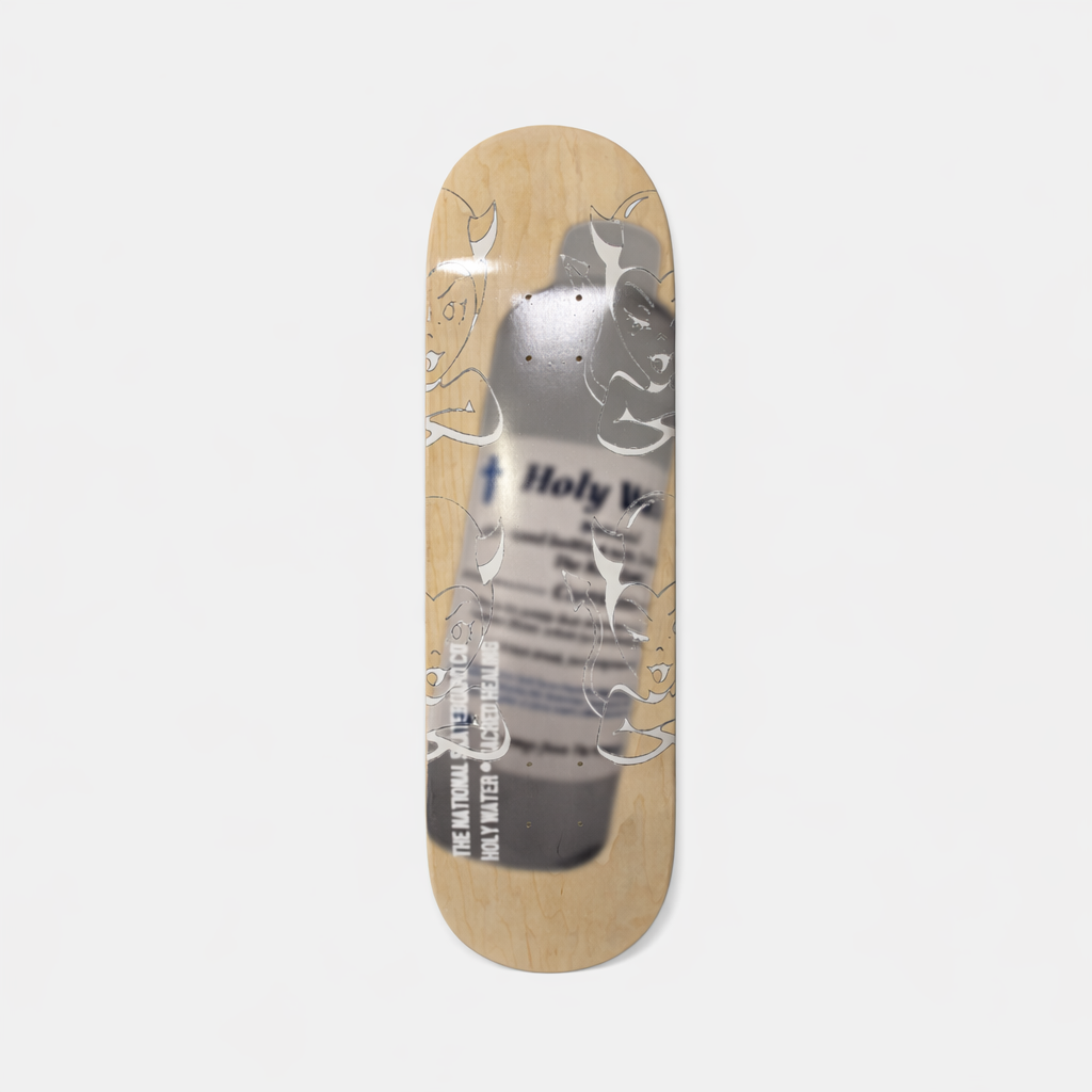 The National Skateboard Co. - 8.0" - HOLY WATER - SKATEBOARD DECK - HIGH CONCAVE