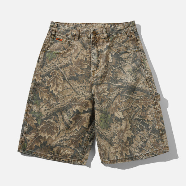 Butter Goods - Carpenter Denim Shorts - Forest Camo