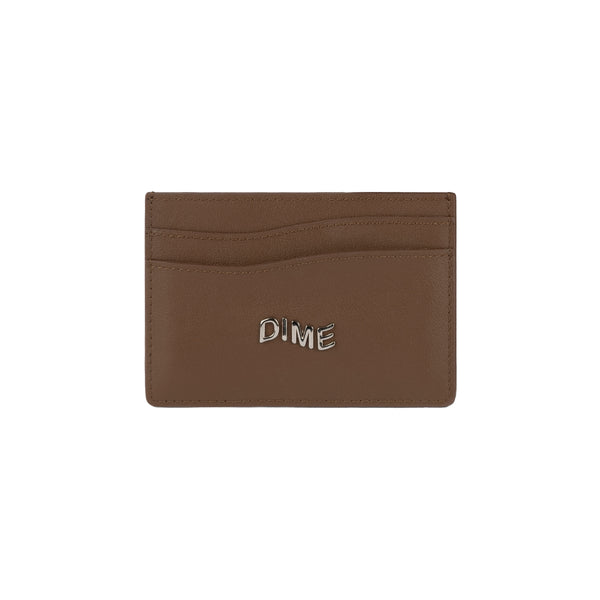 Dime MTL - Leather Cardholder - Brown