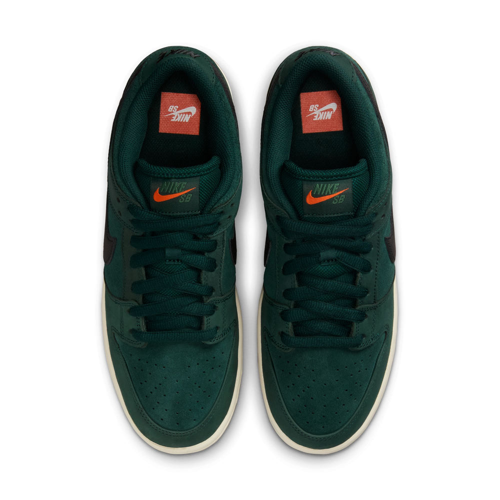 Nike SB - Dunk Low Pro Shoes - Deep Fir / Black - Fir - Sail