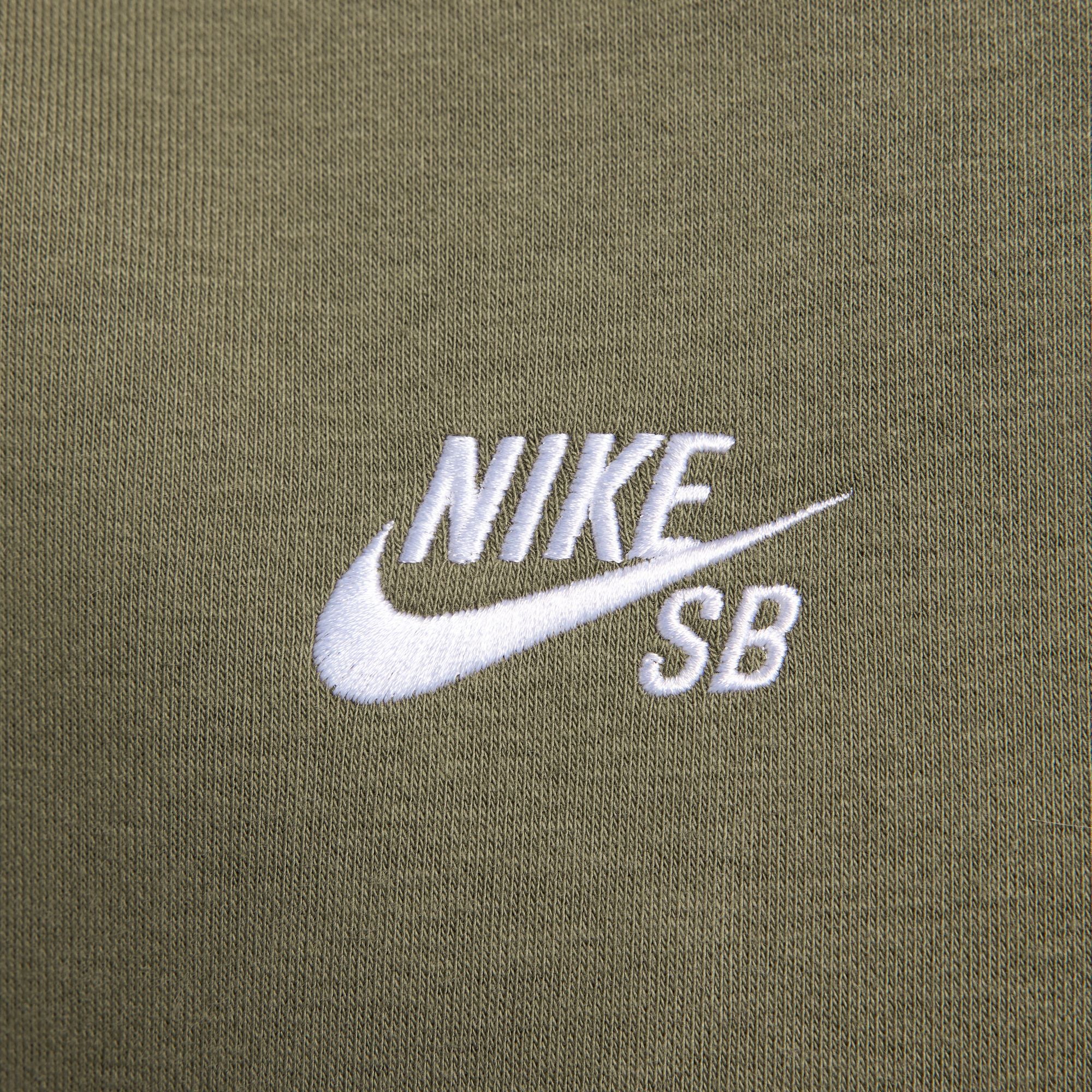 Nike SB - Chameleon Pullover Hooded Sweatshirt - Medium Olive / White