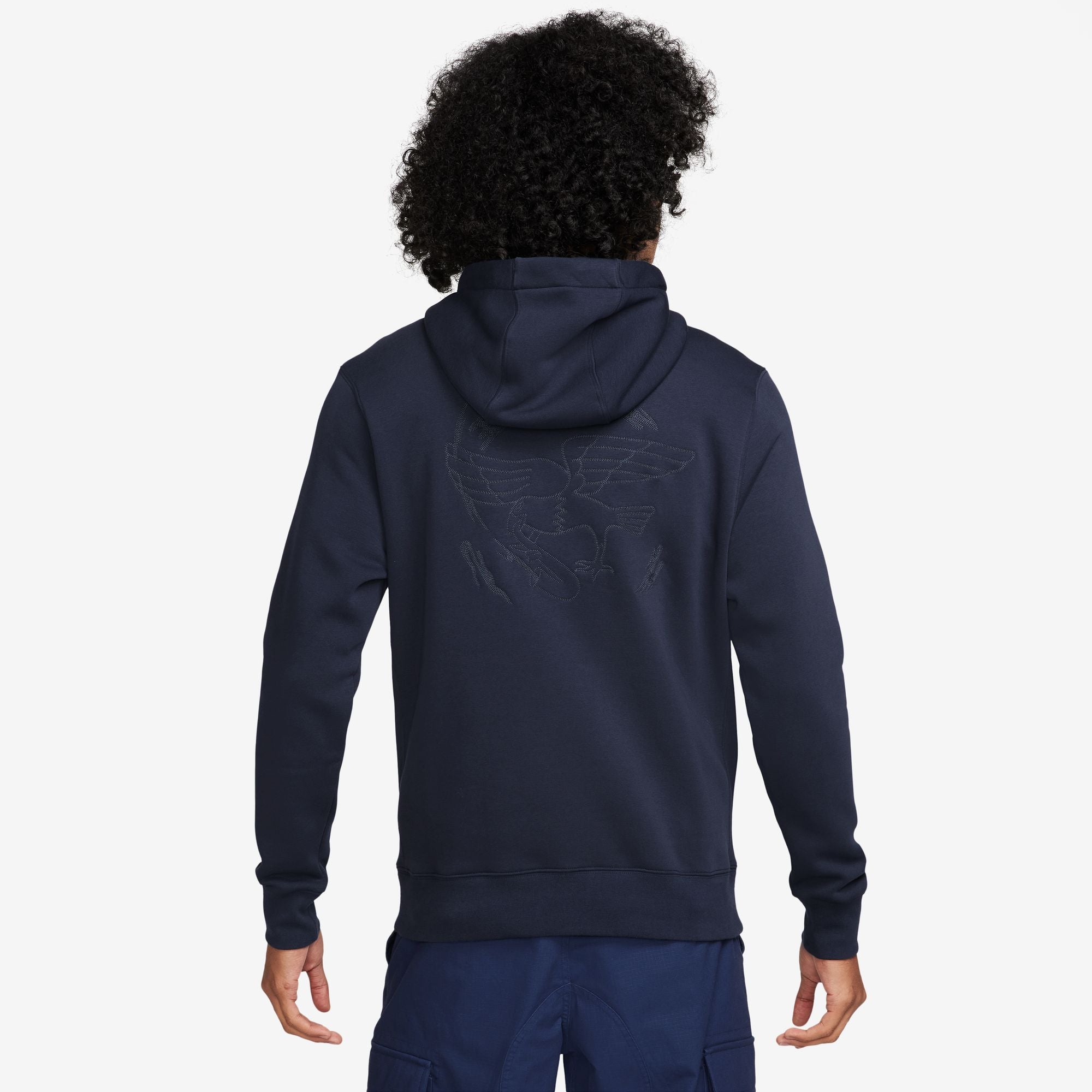 Nike SB - USA Pullover Hooded Sweatshirt - Obsidian / White