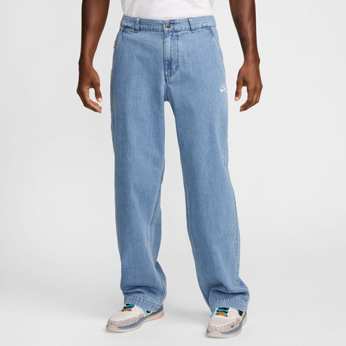 Nike SB - Olympic El Jeano Denim Skate Pants - Ashen Slate / White