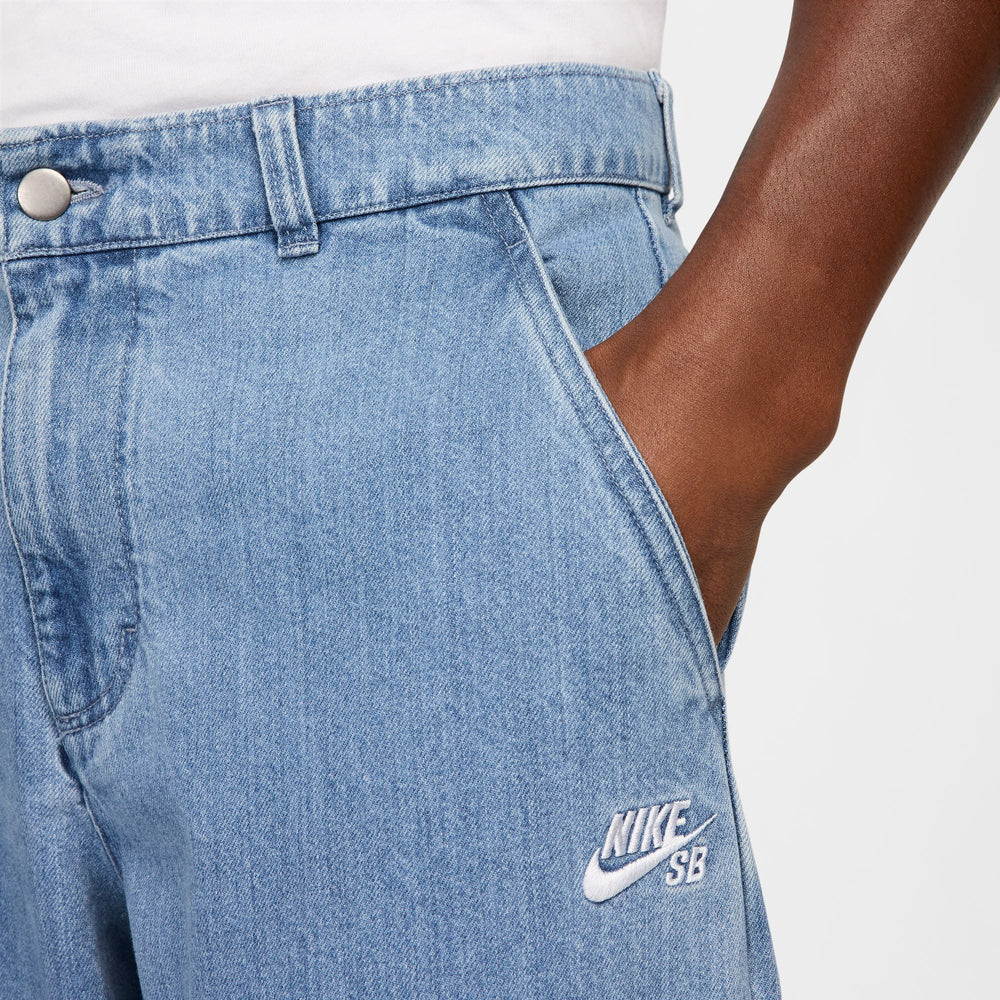 Nike SB - El Jeano Denim Skate Pants - Ashen Slate / White