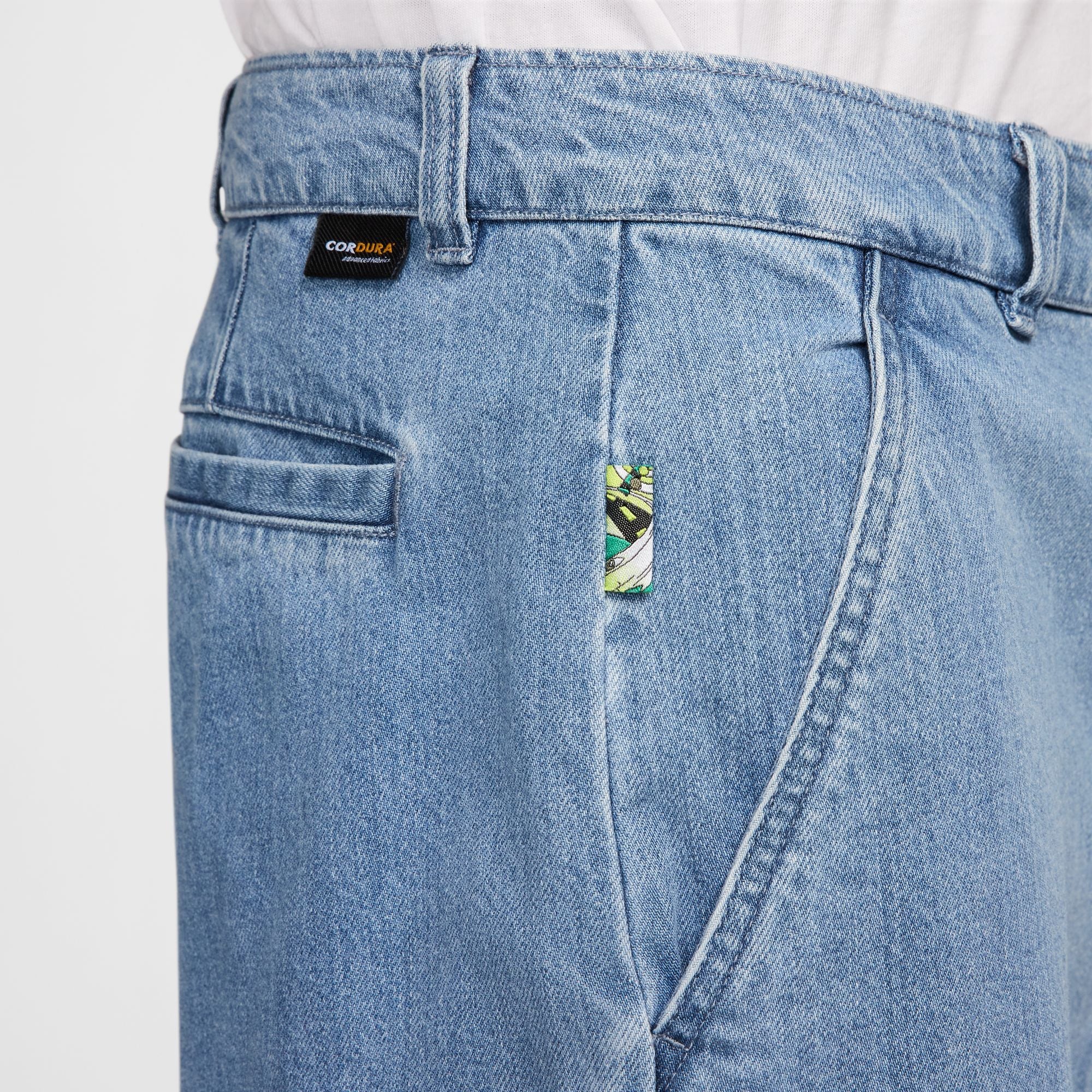 Nike SB - El Jeano Denim Skate Pants - Ashen Slate / White