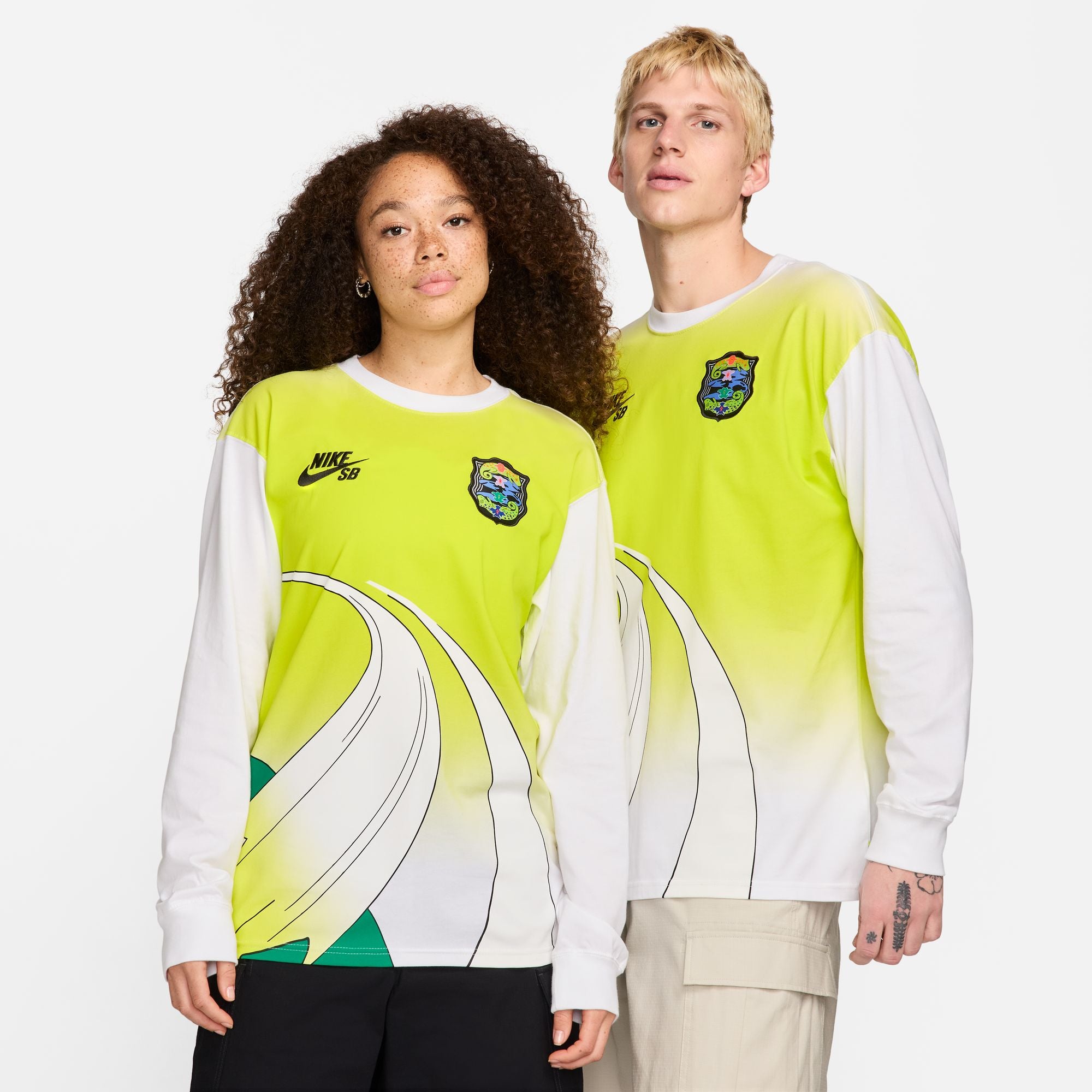 Nike SB - Chameleon Skate Longsleeve T-Shirt - White