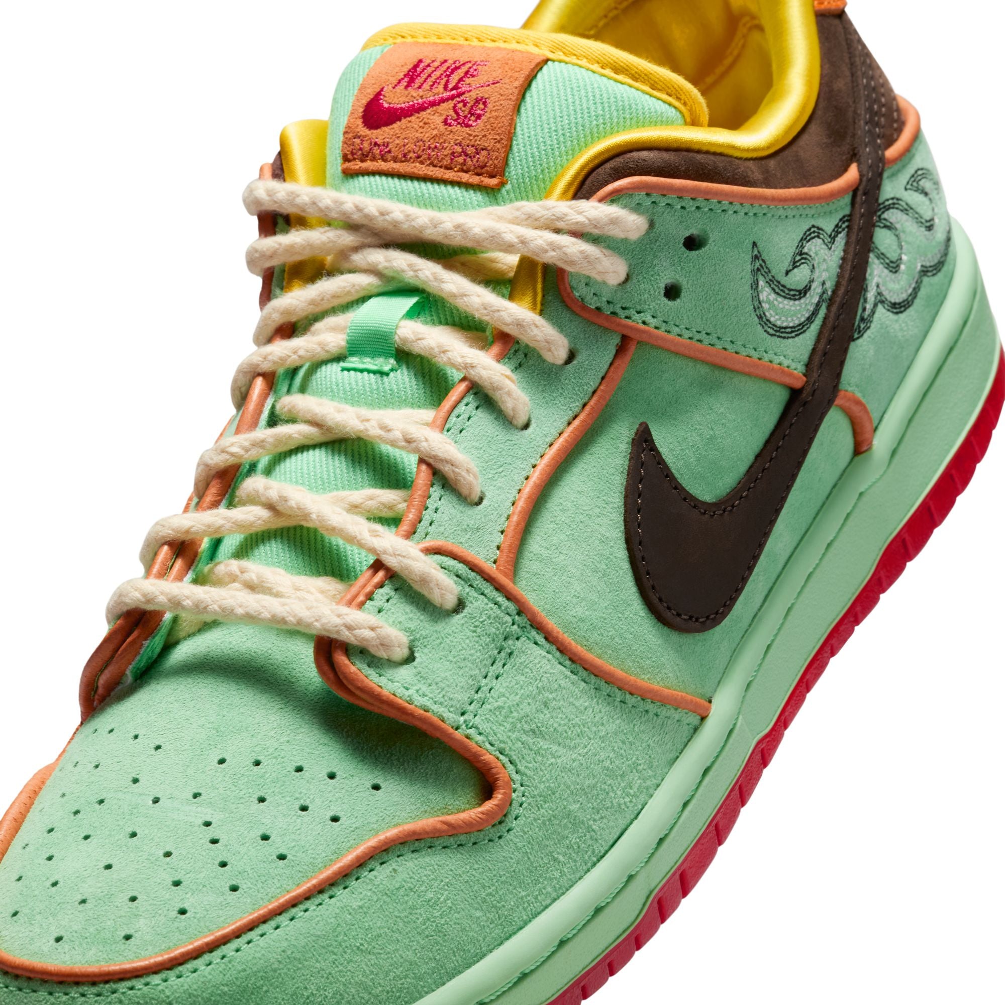 Nike SB - 'Rodeo' Dunk Low Pro Shoes - Tourmaline / Baroque Brown - Monarch