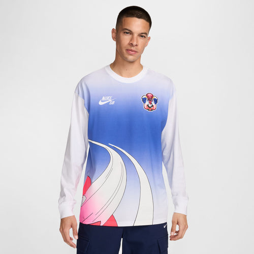 Nike SB - Team USA Olympic Skate Longsleeve T-Shirt - White