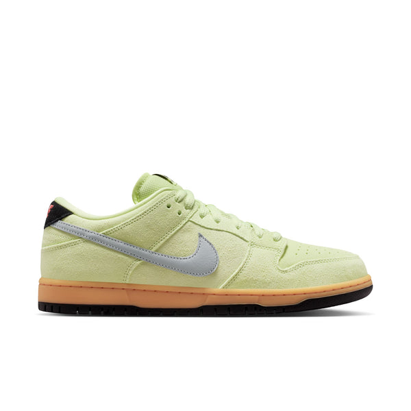 Nike SB - 'Verdugo Mountain' Dunk Low Pro Shoes - Light Liquid Lime / Wolf Grey - Black
