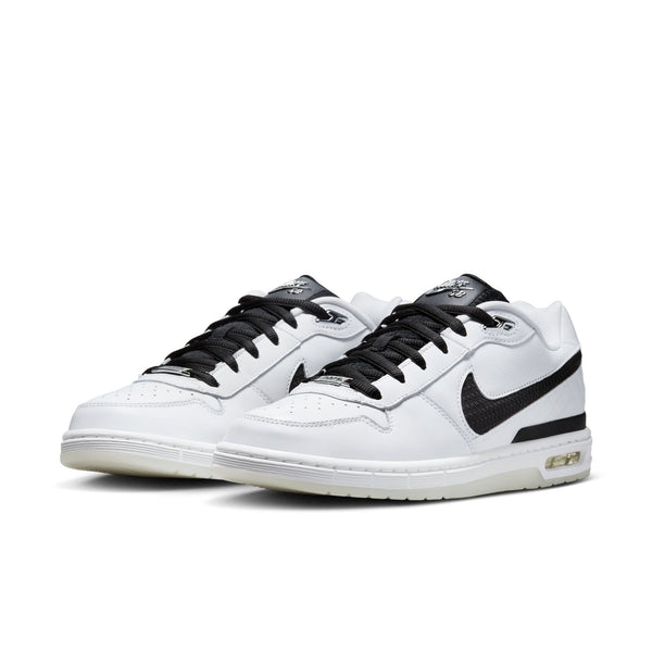 Nike SB - Paul Rodriguez Zoom Air Low Shoes - White / Black - White - Clear