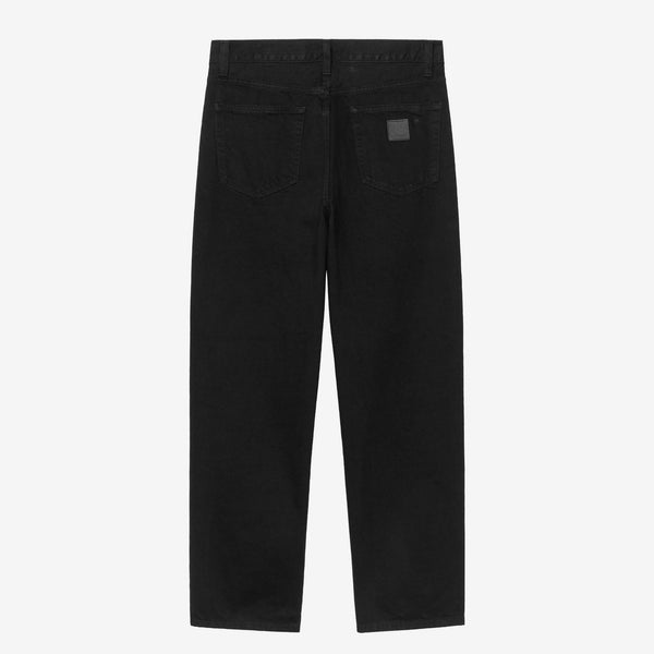Carhartt WIP - Aaron Denim Pant - Black Stone Washed (black stitch)