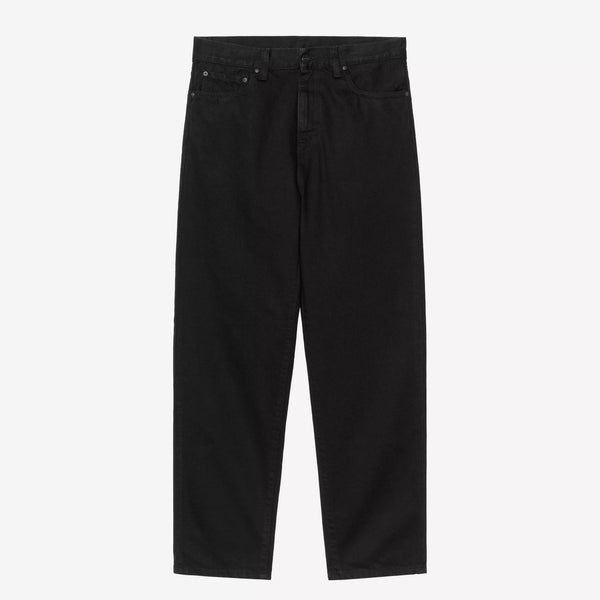 Carhartt WIP - Aaron Denim Pant - Black Stone Washed (black stitch)