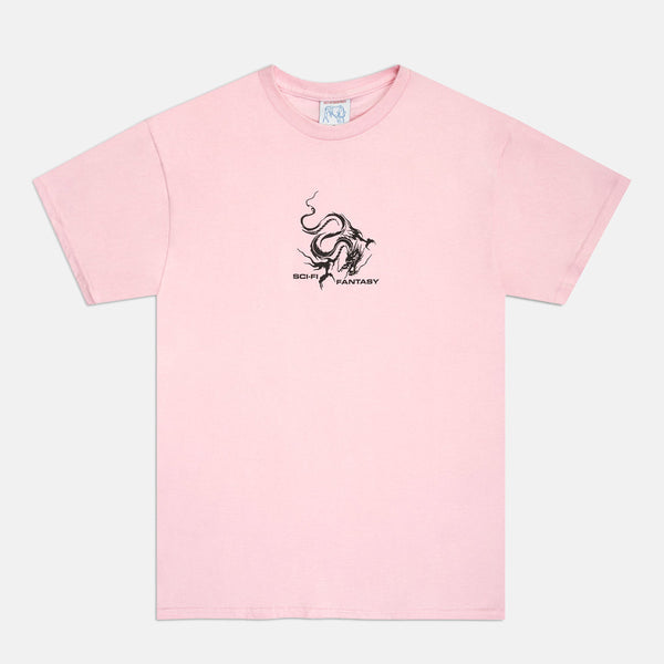 Sci-Fi Fantasy - Dragon T-Shirt - Pink