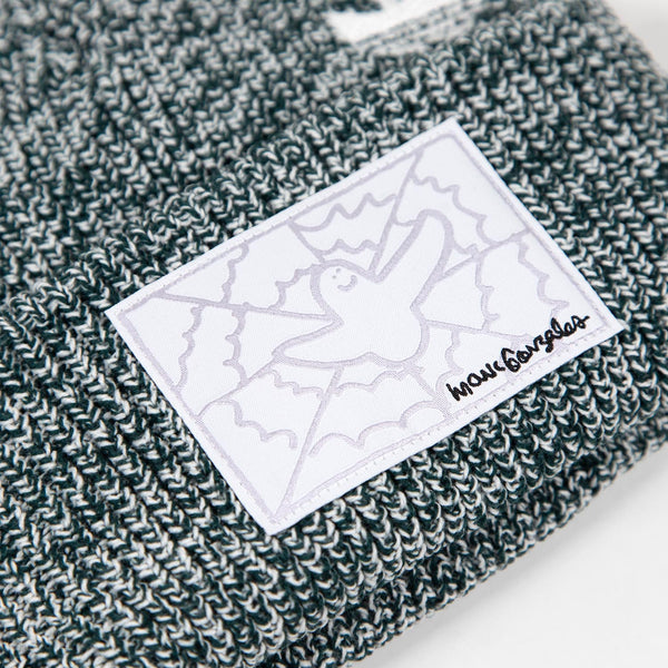 Adidas Skateboarding - Gonz Work Beanie -Aurora Ivy / Collegiate White