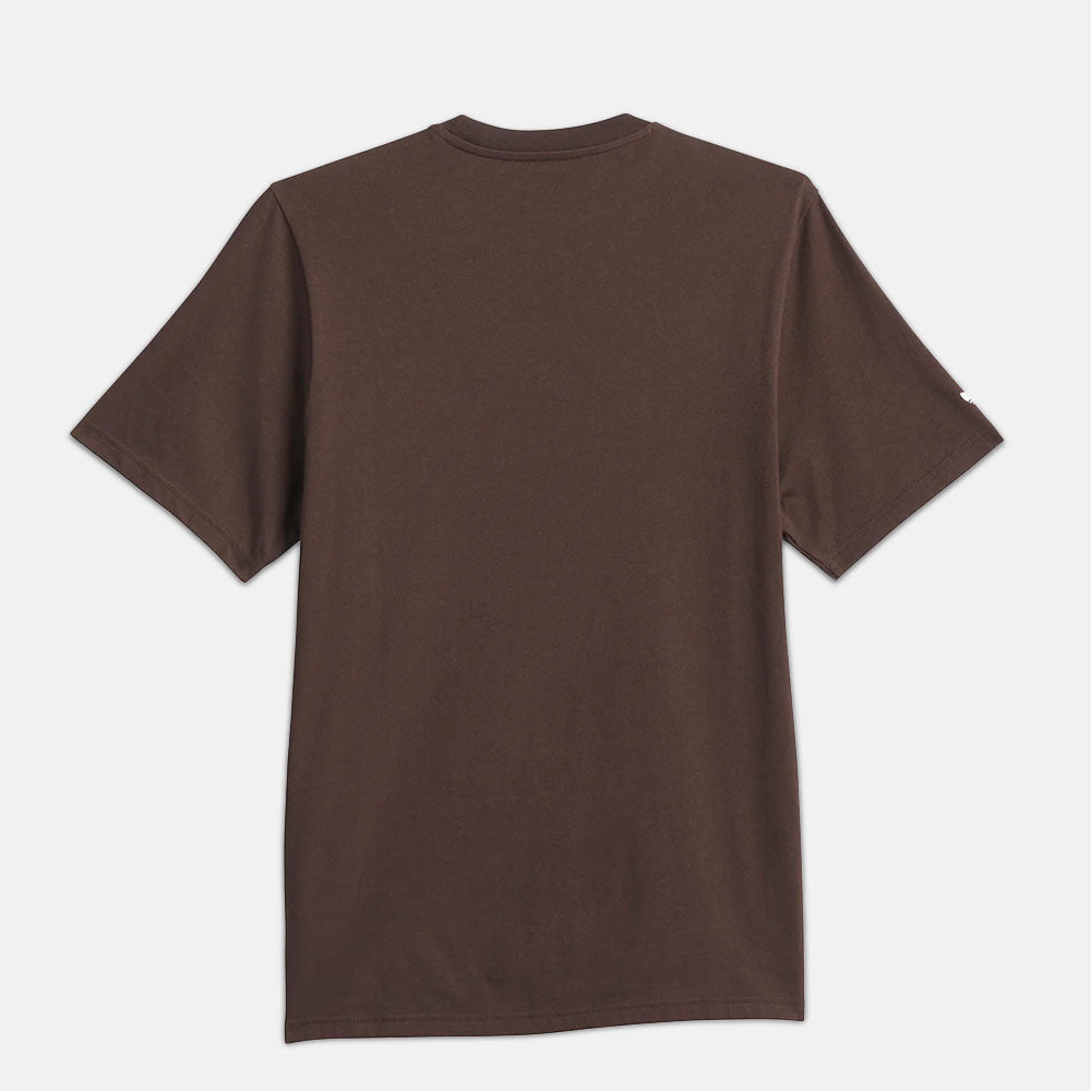 Adidas Skateboarding - Shmoofoil Out Of The Park T-Shirt - Dark Brown / Core White