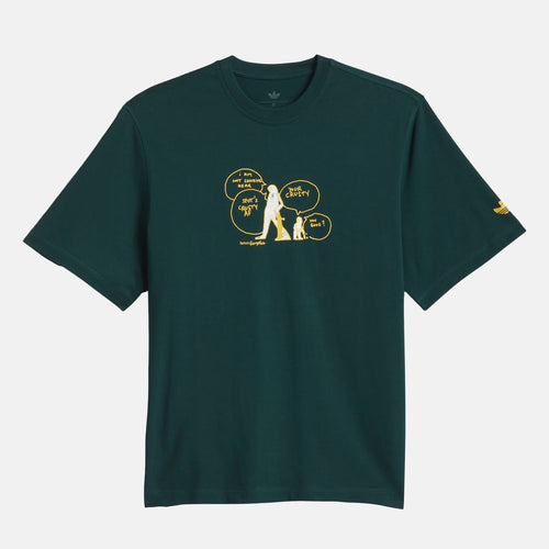 Adidas Skateboarding - Gonz Crusty T-Shirt - Aurora Ivy / Black