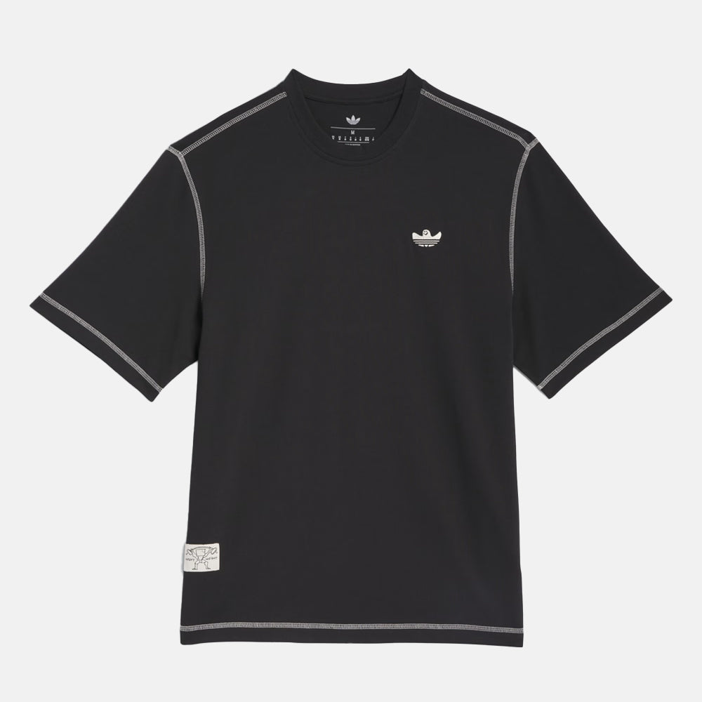 Adidas Skateboarding - Shmoofoil Heavyweight T-Shirt - Black / White