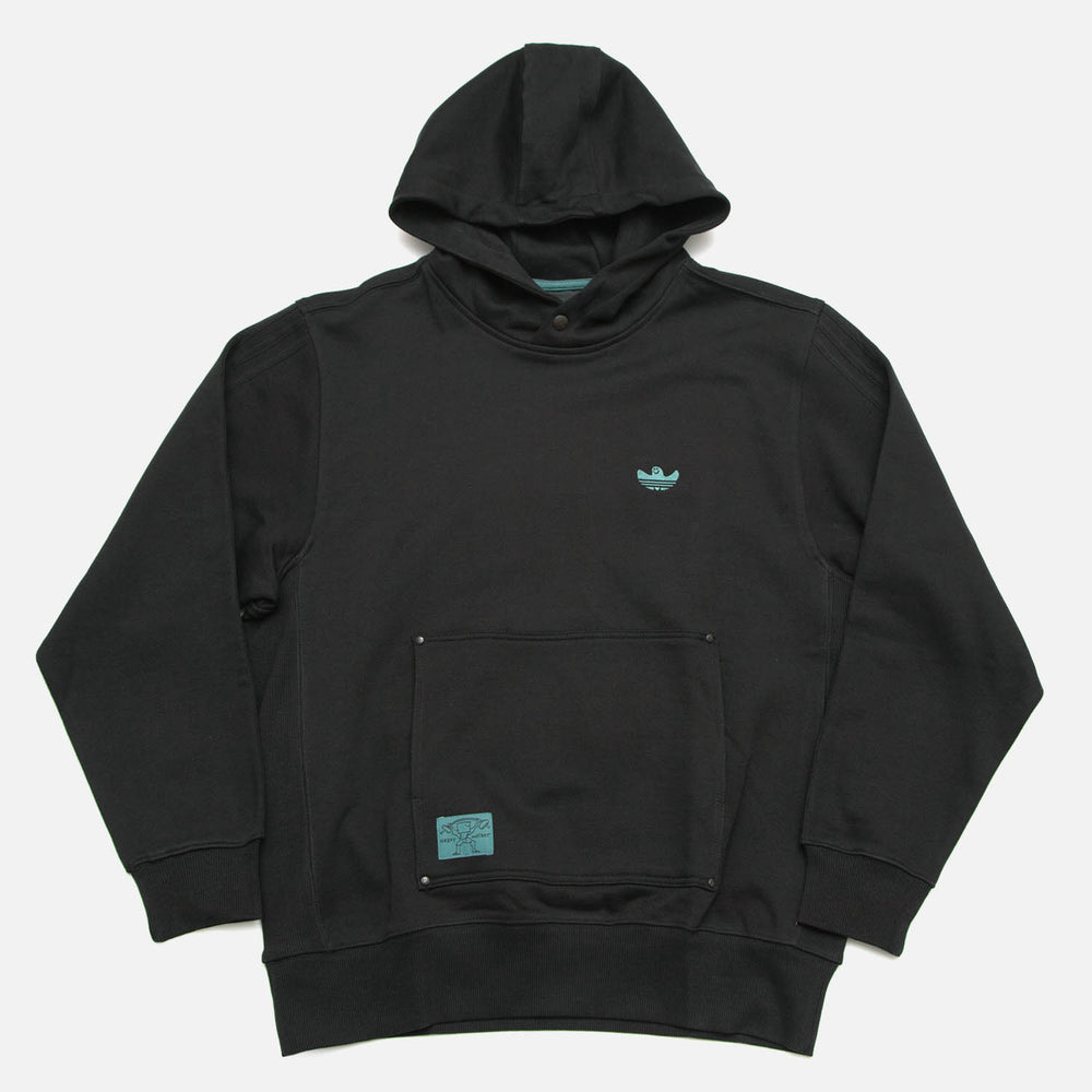 Adidas Skateboarding - Shmoo Heavyweight Pullover Hooded Sweatshirt - Black
