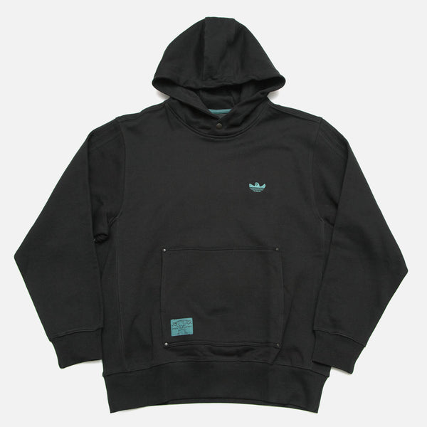 Adidas Skateboarding - Shmoo Heavyweight Pullover Hooded Sweatshirt - Black
