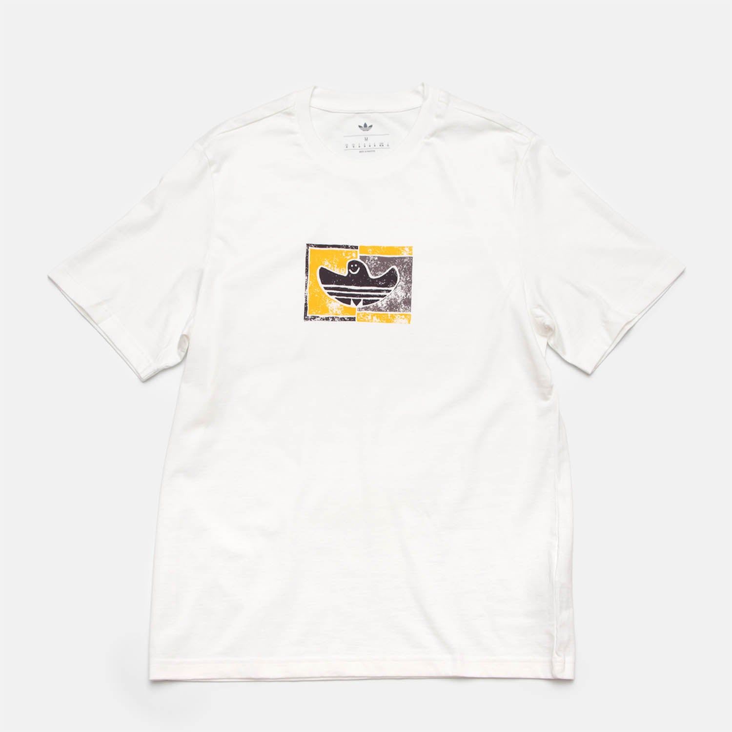 Adidas Skateboarding - Shmoohaus Gonz T-Shirt - White / Aurbla