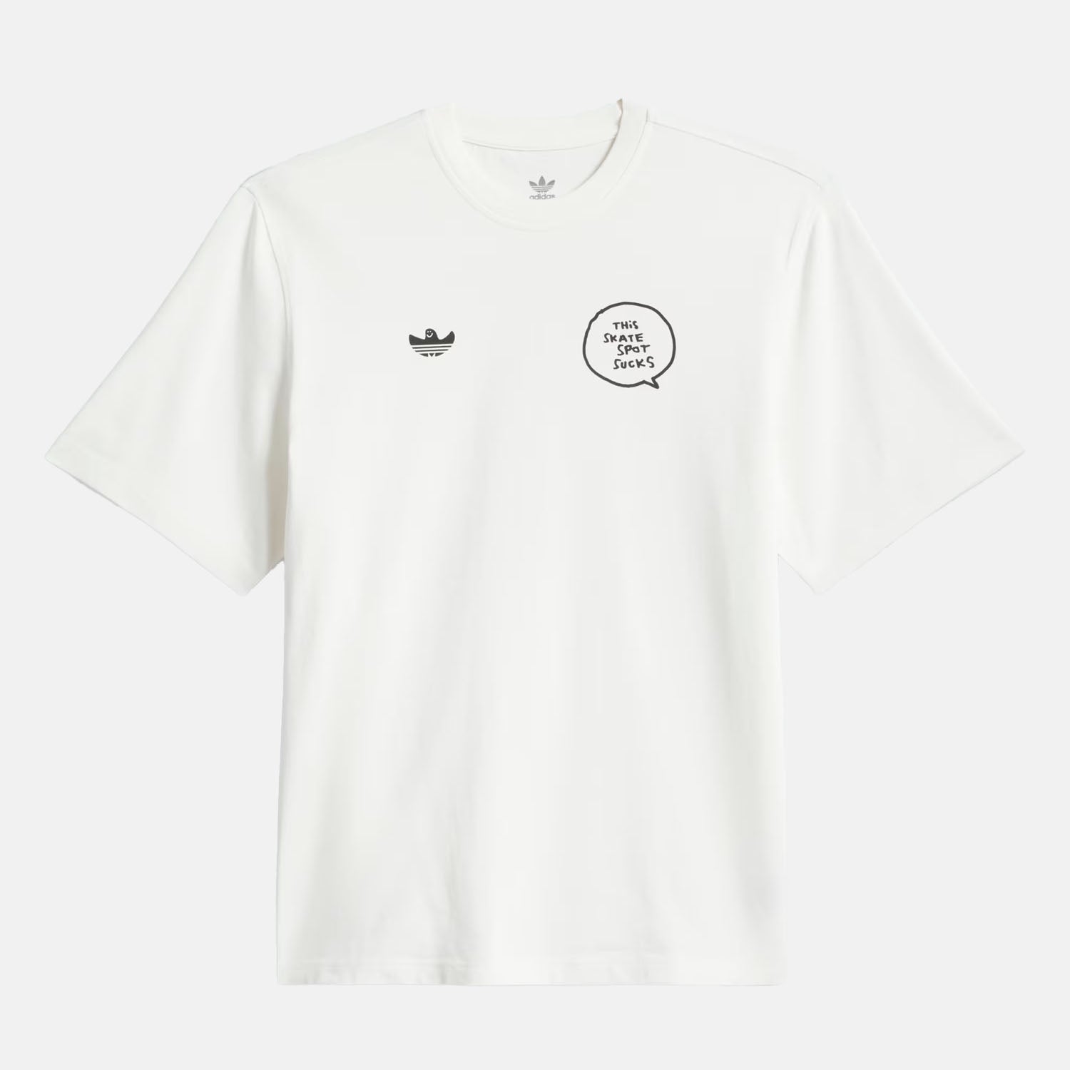 Adidas Skateboarding - Gonz Spot T-Shirt - White – Welcome Skate Store
