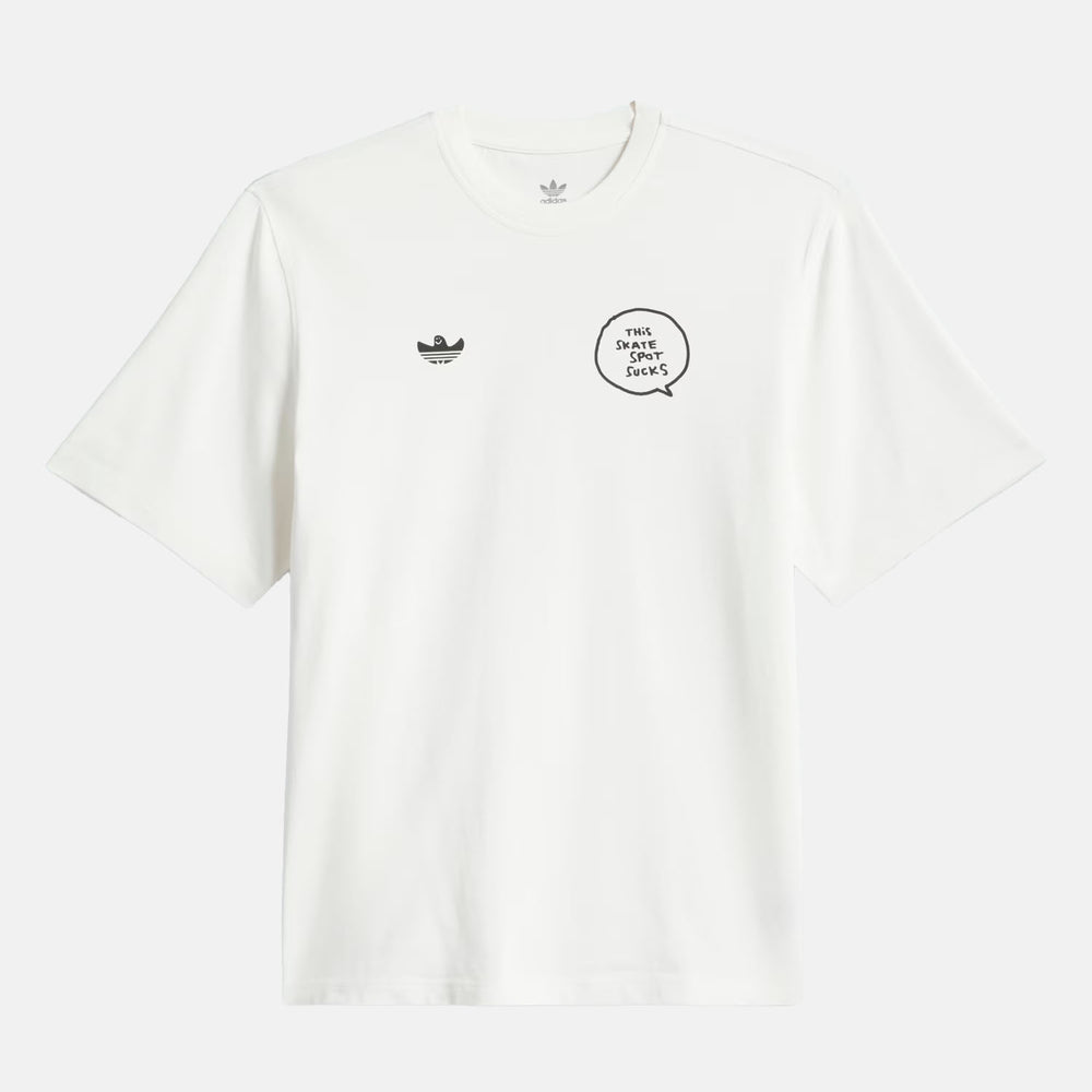 Adidas Skateboarding - Gonz Spot T-Shirt - White