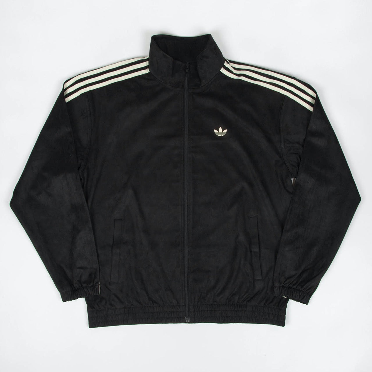 Adidas Skateboarding - Vintage Superfire Tracksuit Jacket - Black / Cream White