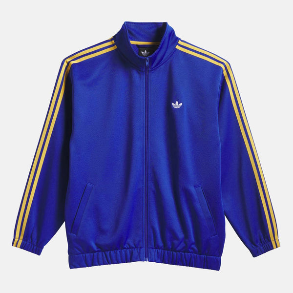 Adidas Skateboarding - Superfire Tracksuit Jacket - Royal Blue / Preloved Yellow