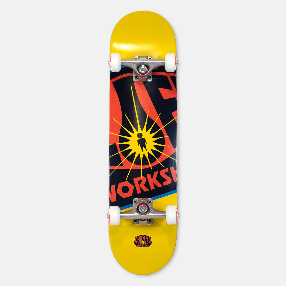 Alien Workshop - 7.75" OG Logo Complete Skateboard - Yellow
