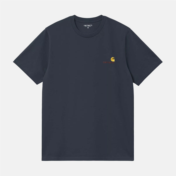 Carhartt WIP - American Script T-Shirt - Deep Night