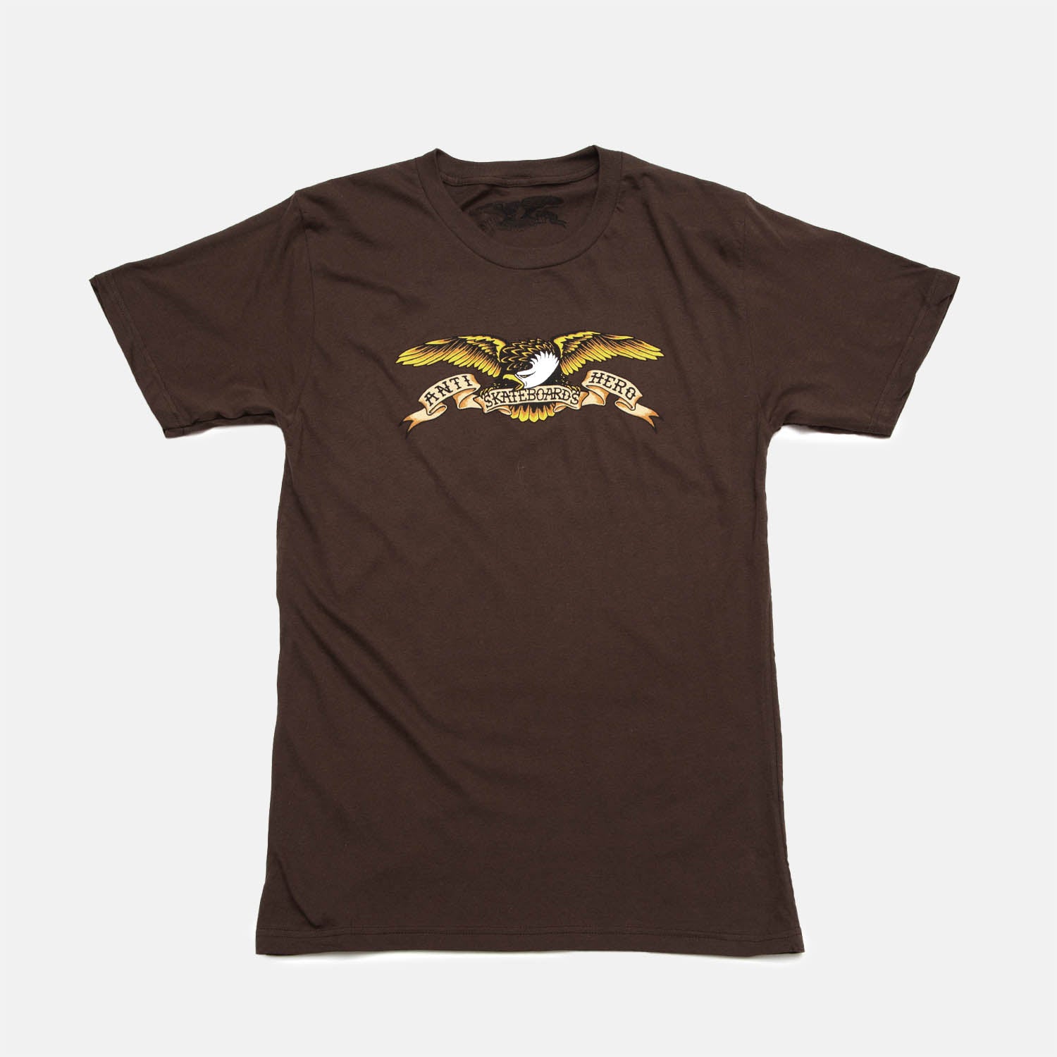 Anti Hero Skateboards - Eagle T-Shirt - Brown / Black
