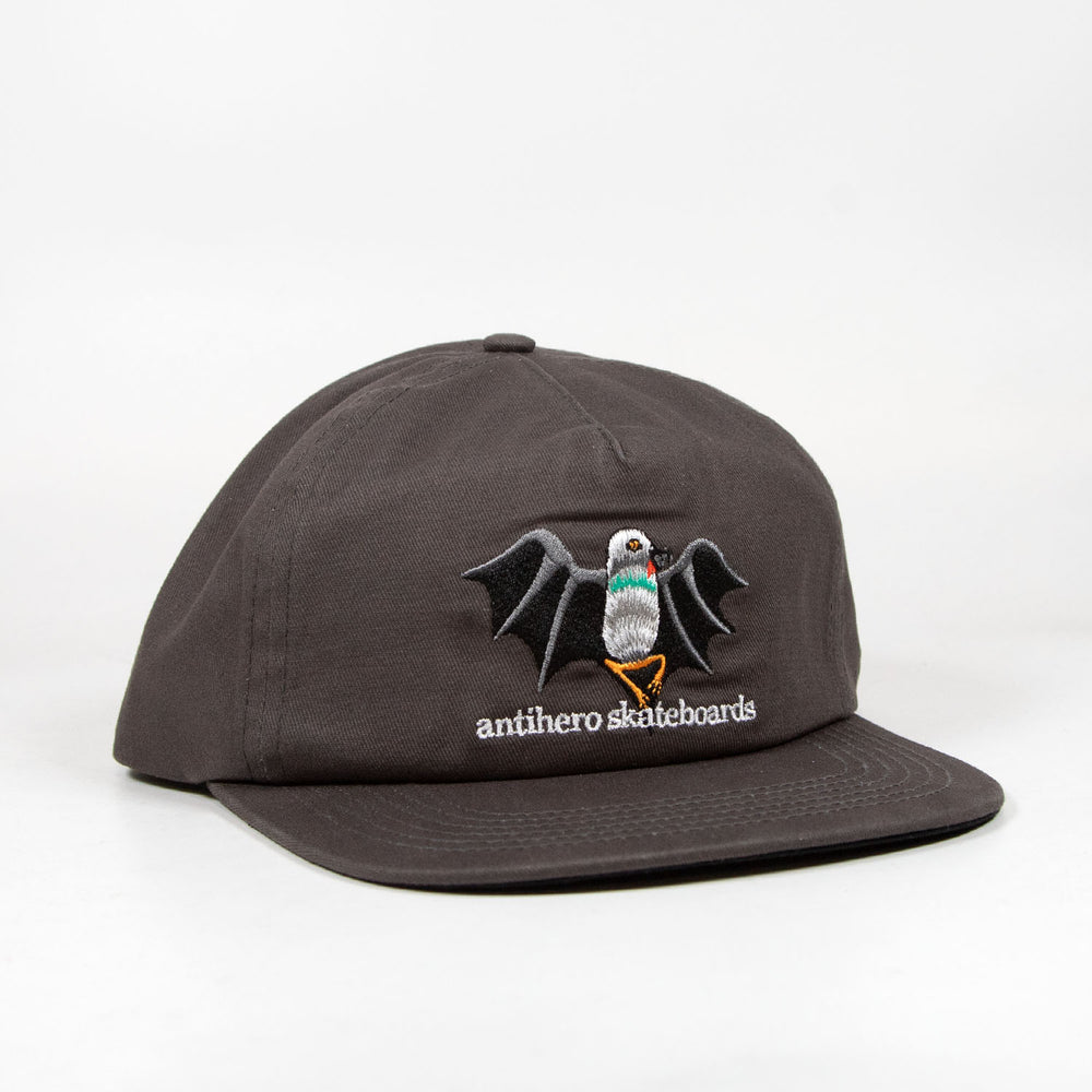 Anti Hero Cap - Vampigeon Cap - Charcoal