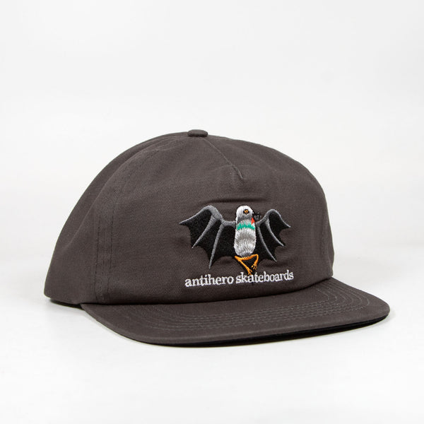 Anti Hero Cap - Vampigeon Cap - Charcoal