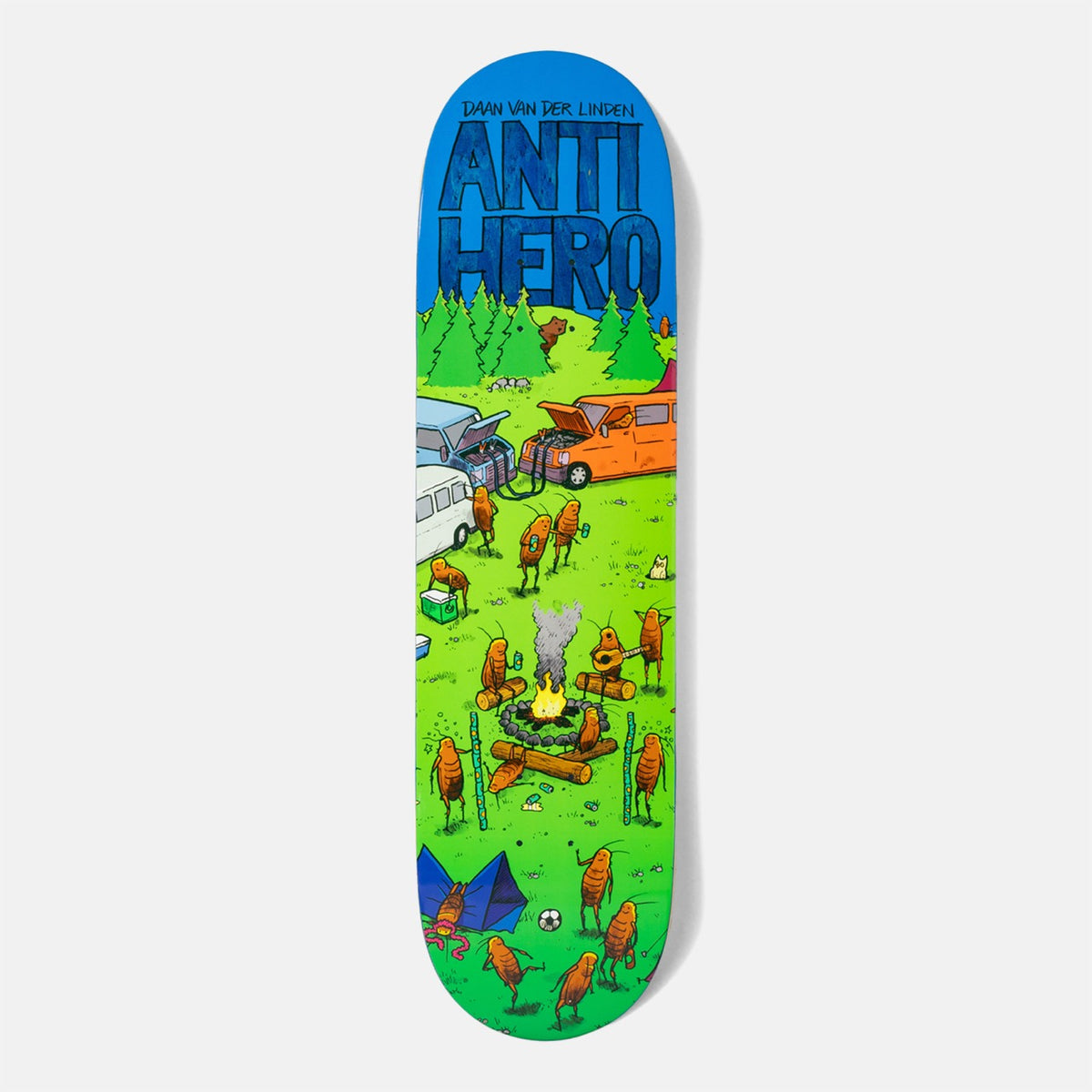 Anti Hero Skateboards - 8.28" Daan Roached Out II Skateboard Deck