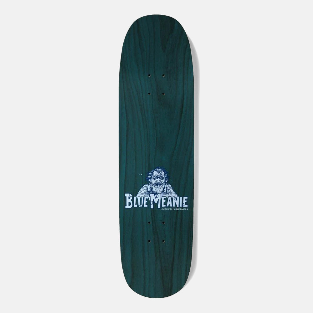 Anti Hero Skateboards - 8.75" Team Shaped Eagle Blue Meanie Skateboard Deck - Navy