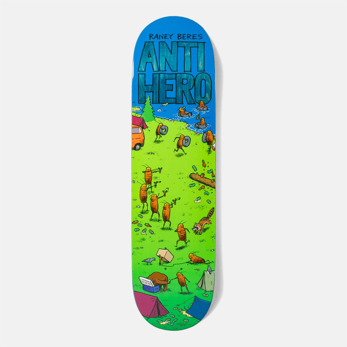 Anti Hero Skateboards - 8.625" Raney Beres Roached II Skateboard Deck