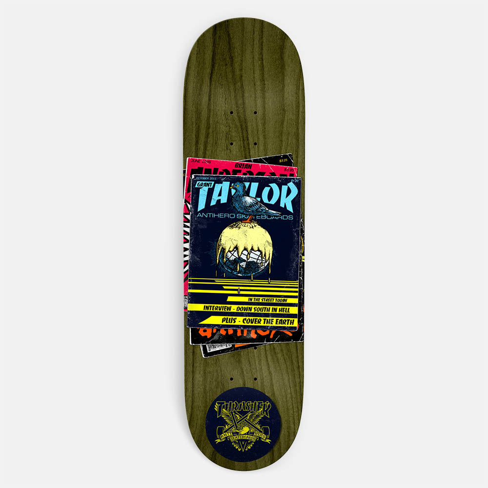 Thrasher - 8.38" Grant Taylor Anti Hero Skateboard Deck (Various Stains)