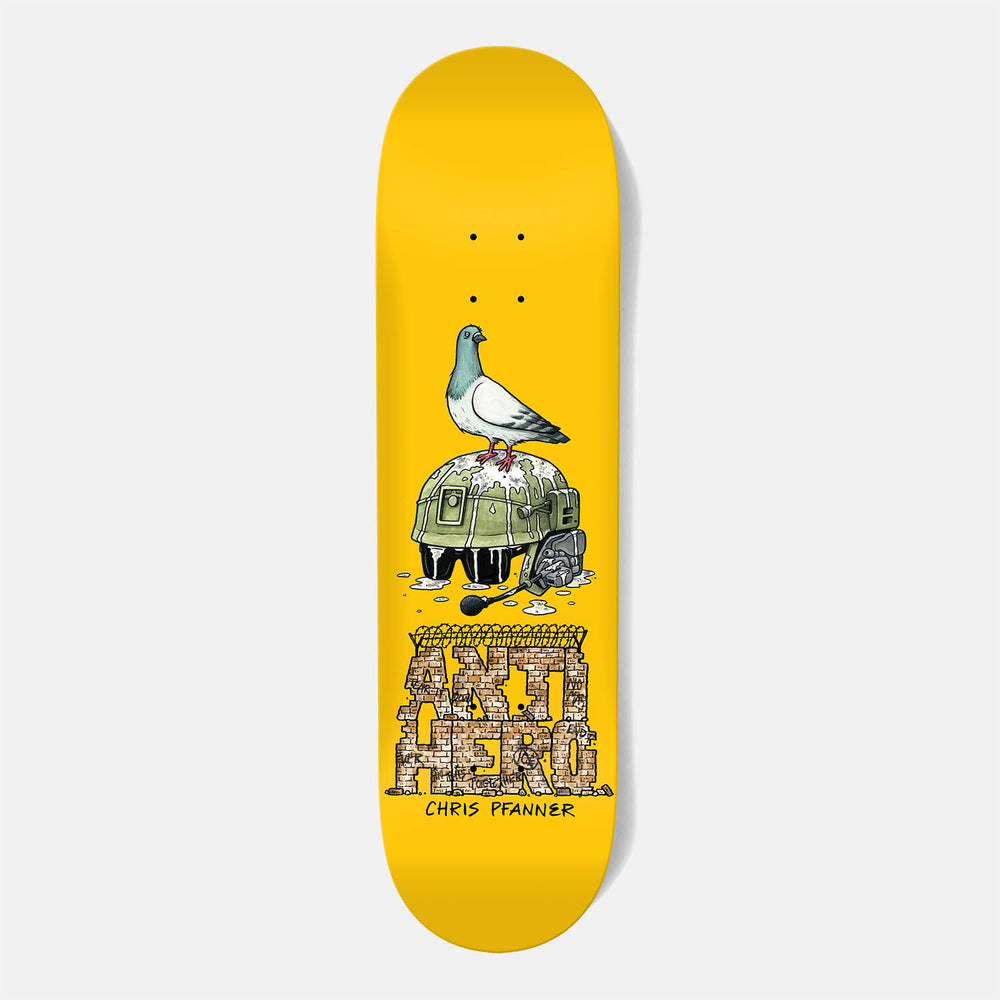 Anti Hero Skateboards - 8.25" Chris Pfanner Liberdad Skateboard Deck