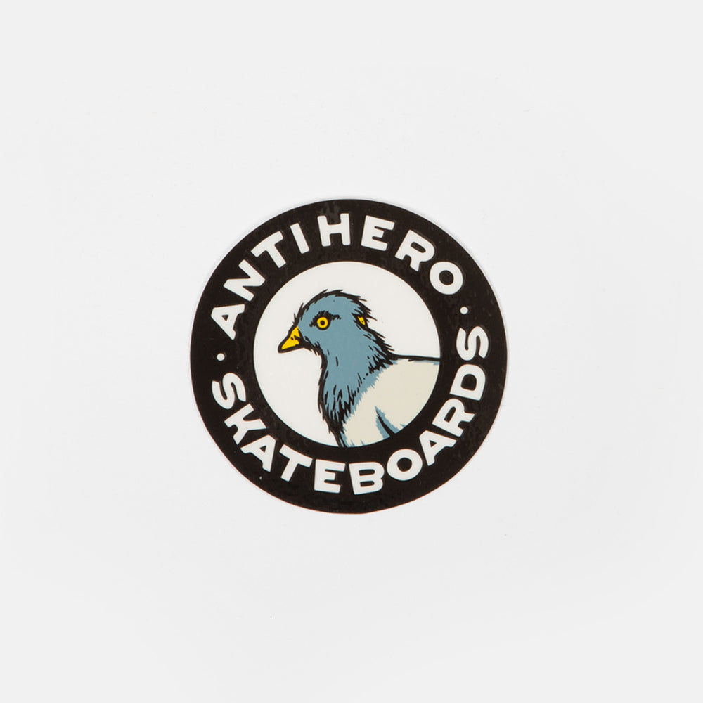 Anti Hero Skateboards - 3.5" Round Pigeon Sticker