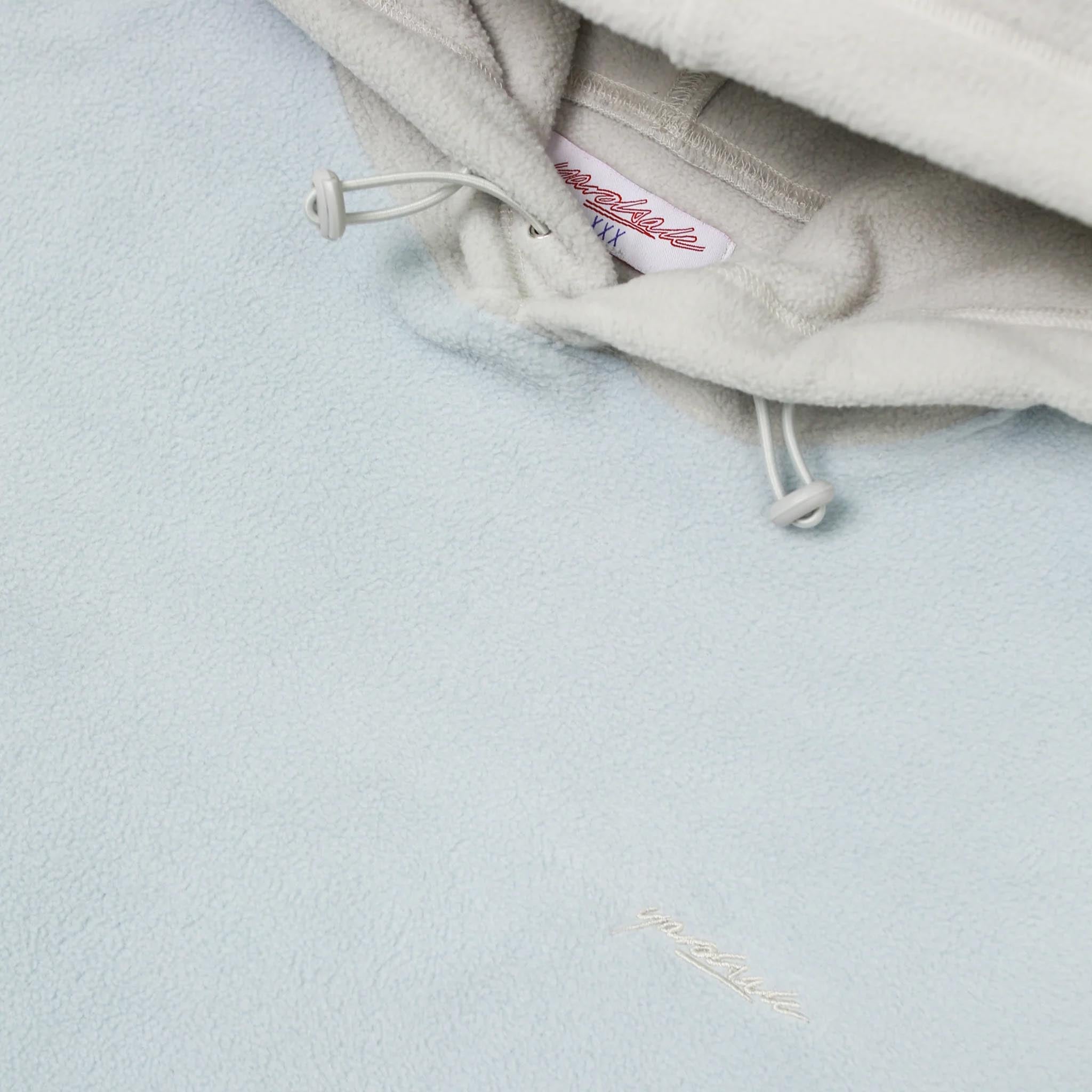 Yardsale - Athletic Fleece Hooded Sweatshirt - Light Blue 