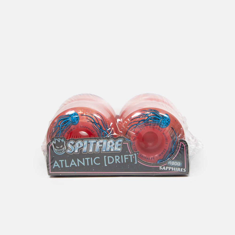 Spitfire - 56mm (90a) Atlantic Drift Sapphire Skateboard Wheels (Radial)